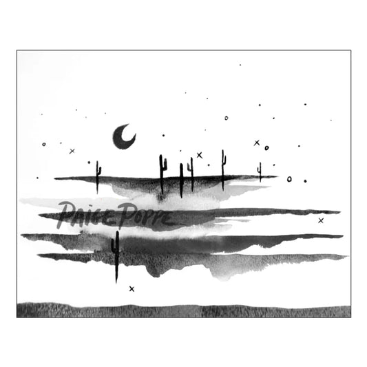 "Dark Dream" Watercolor Print