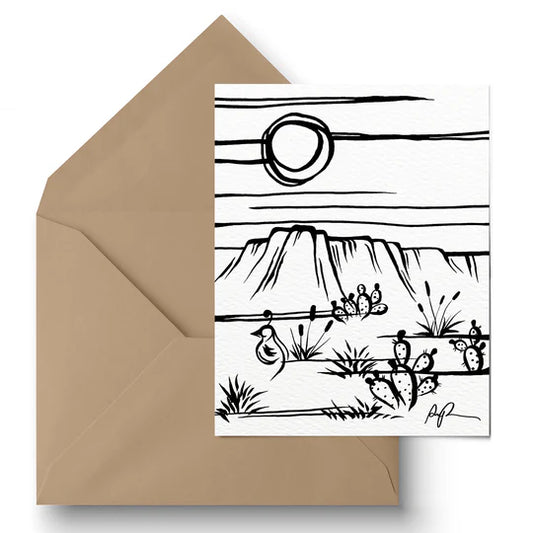 "Simply Sonoran" Greeting Card