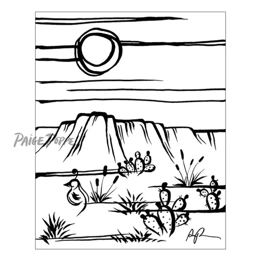 "Simply Sonoran" Art Print