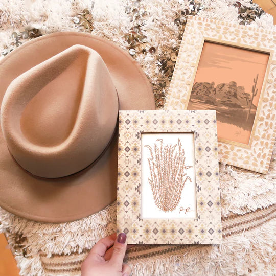 "Papago in Peach" Art Print