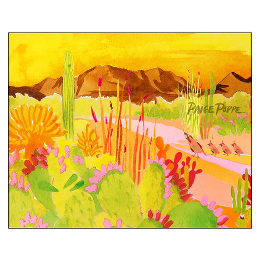 "Sonoran Shine" Watercolor Print