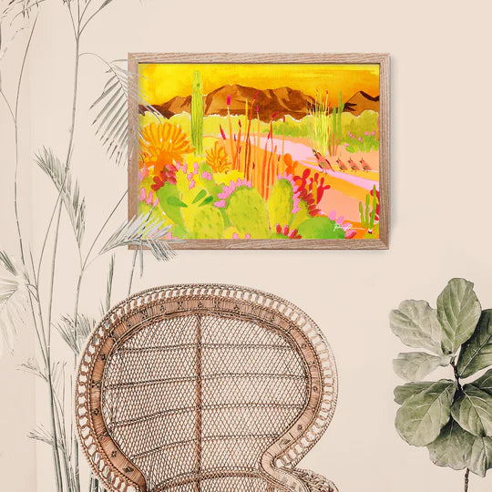 "Sonoran Shine" Watercolor Print