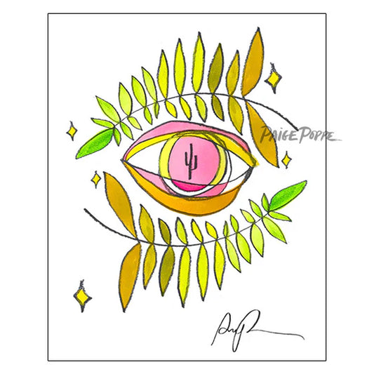 "Sun Reyes" Watercolor Print