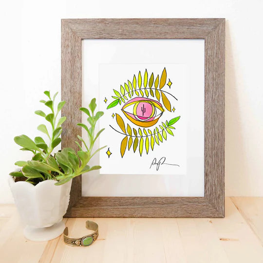 "Sun Reyes" Watercolor Print
