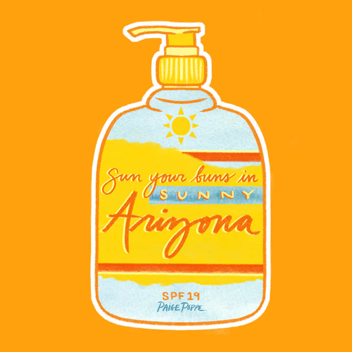 "Sun Your Buns" Diecut Sticker
