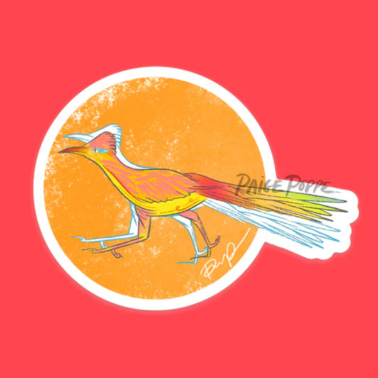 "Sunset Roadrunner" Sticker