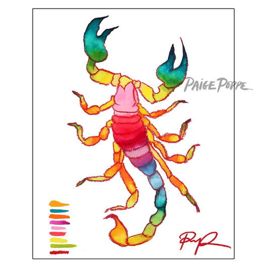 "Sonoran Sting" Watercolor Print