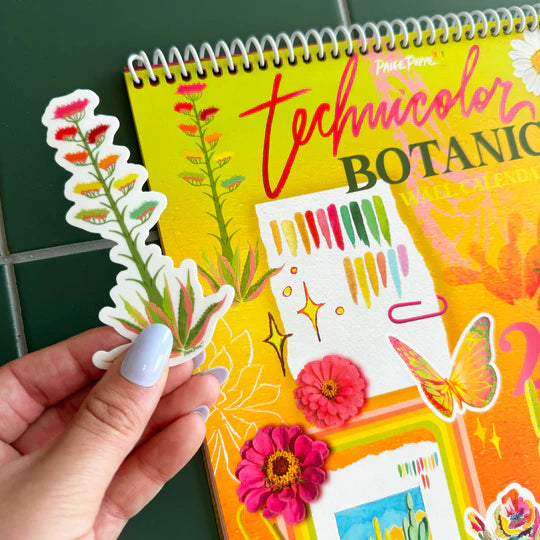 "Technicolor Agave" Sticker