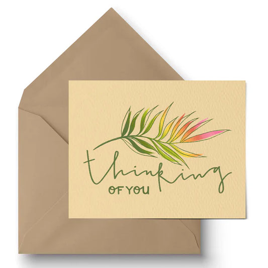 "Thinking of You" Greeting Card