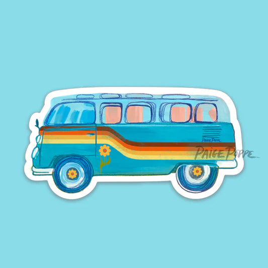 "Bodacious Bus" Diecut Sticker