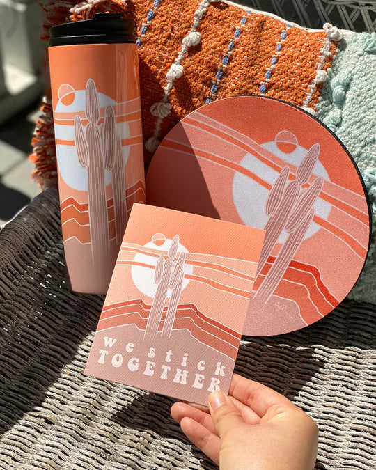 "We Stick Together" Greeting Card