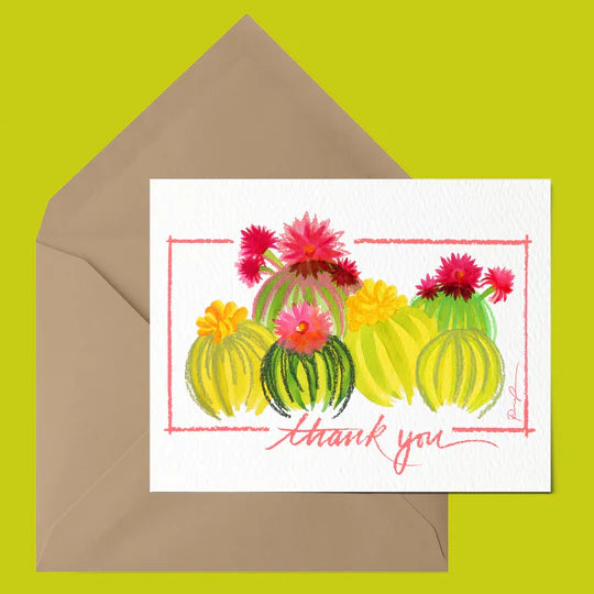"Barrel Beauties" Thank You Card