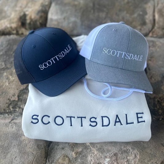 Scottsdale Americana Embroidered Trucker