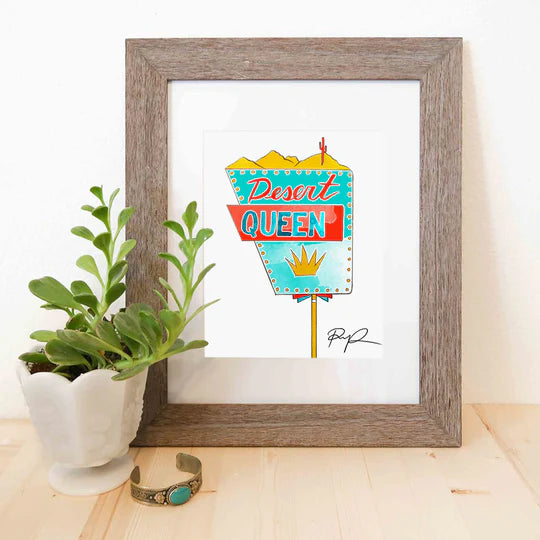 "Desert Queen" Fine Art Print