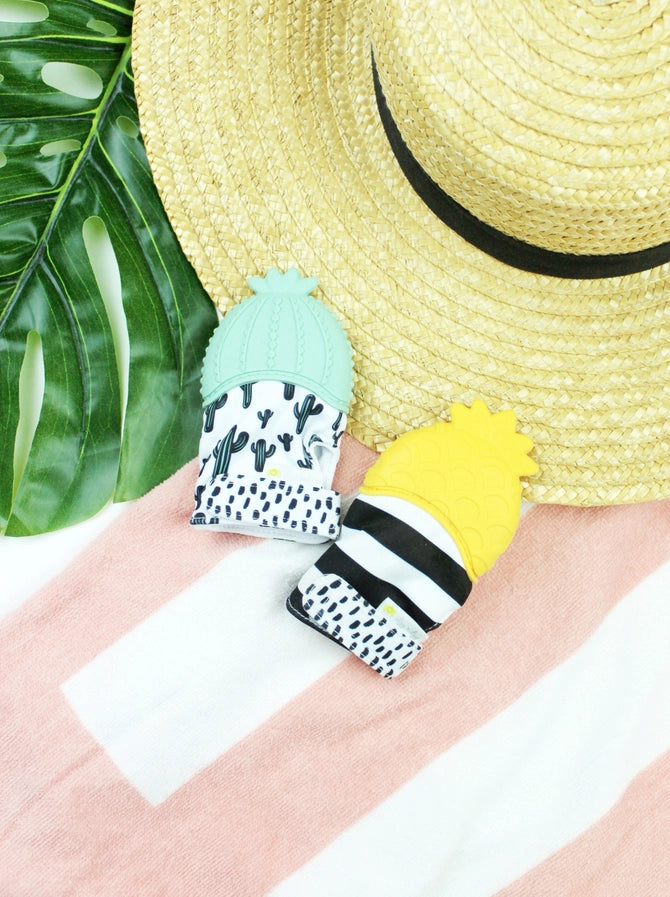 Cactus Teething Mitt