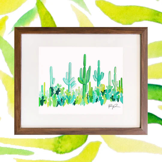 "Emerald Valley" Watercolor Print