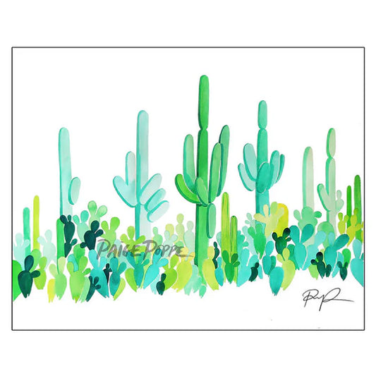 "Emerald Valley" Watercolor Print