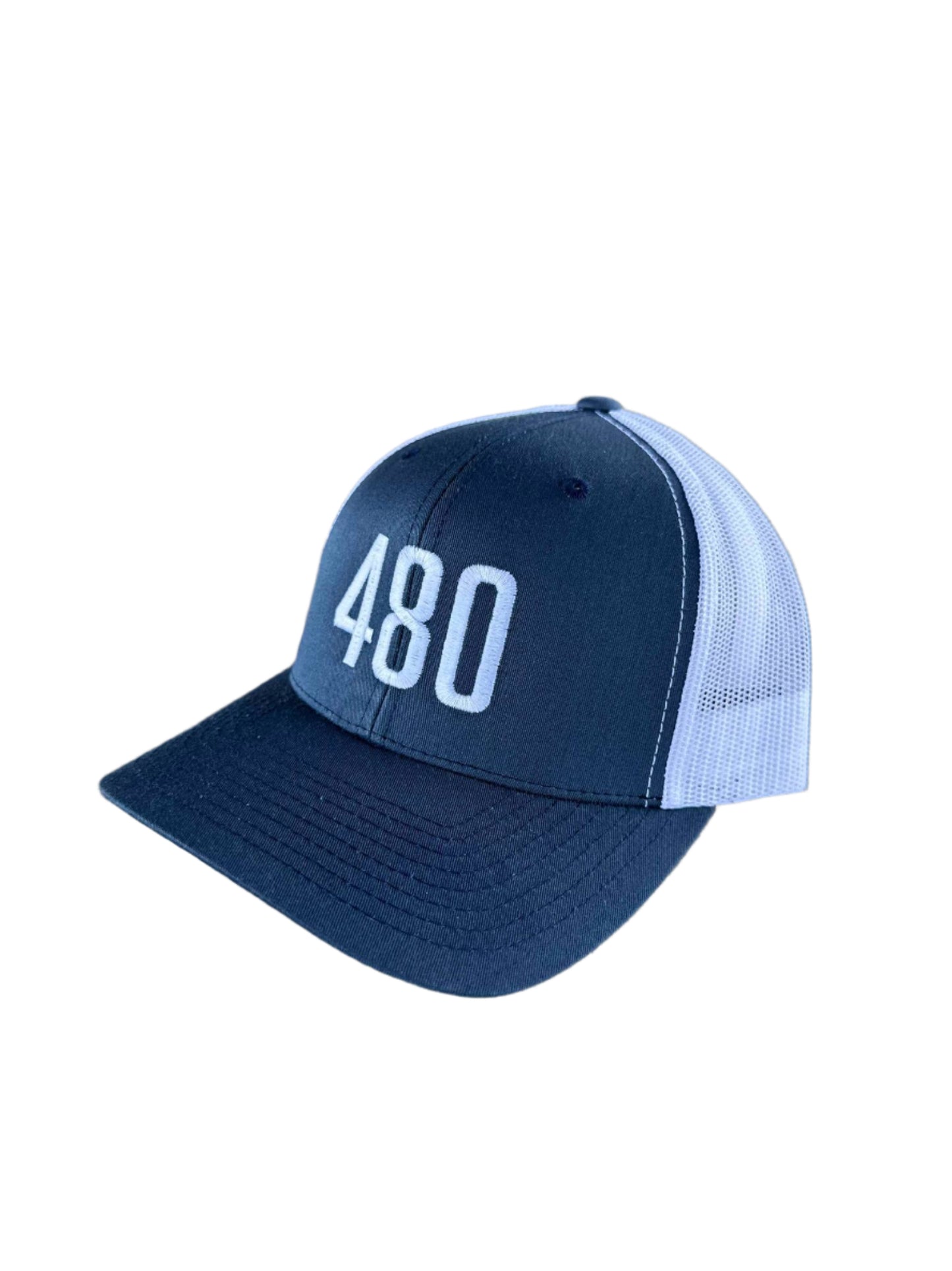 480 Embroidered Trucker Hat
