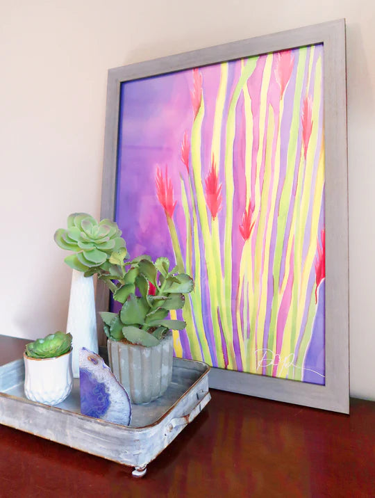 "Brilliant Ocotillo" Watercolor Print