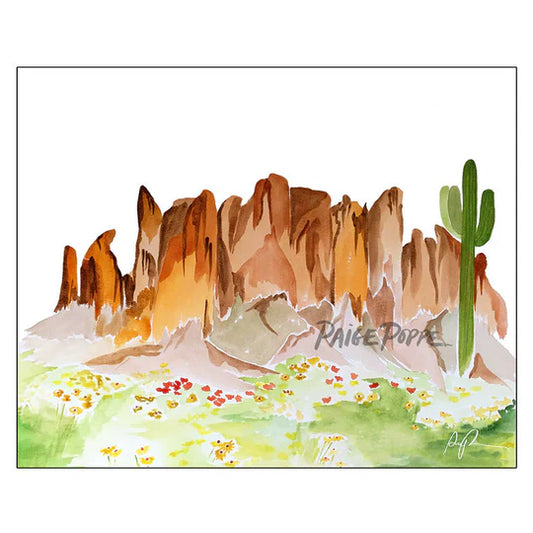 "Hidden Treasure" Watercolor Print