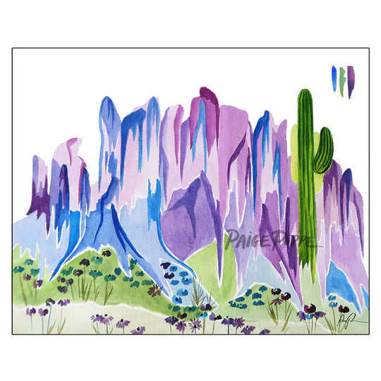 "Moonlight Treasure" Watercolor Print