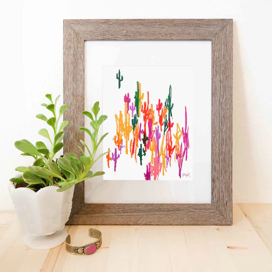 "Pastel Mirage" Art Print