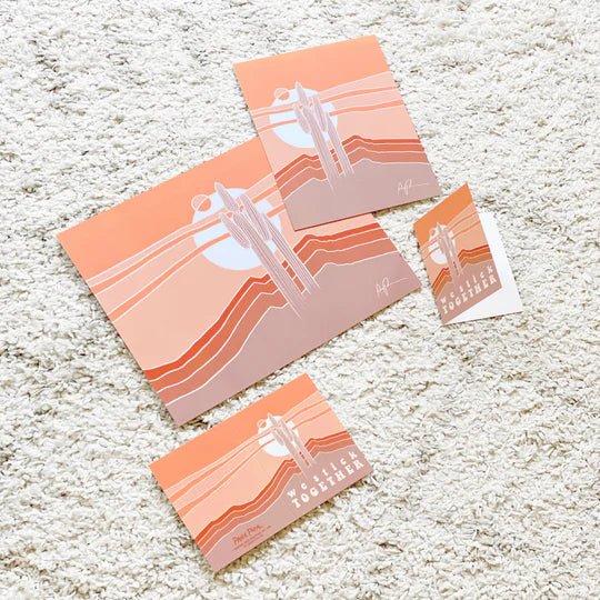 "We Stick Together" Greeting Card