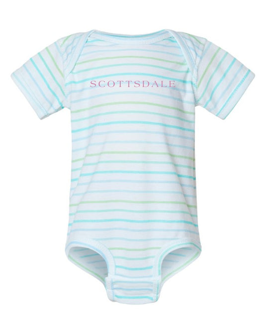 Scottsdale Americana Stripe Onesie