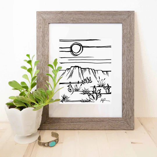 "Simply Sonoran" Art Print