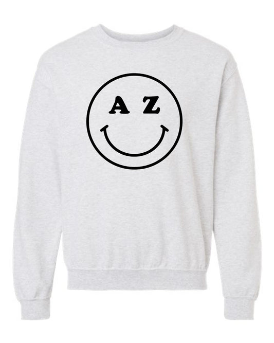 Smiley AZ Adult Sweatshirt