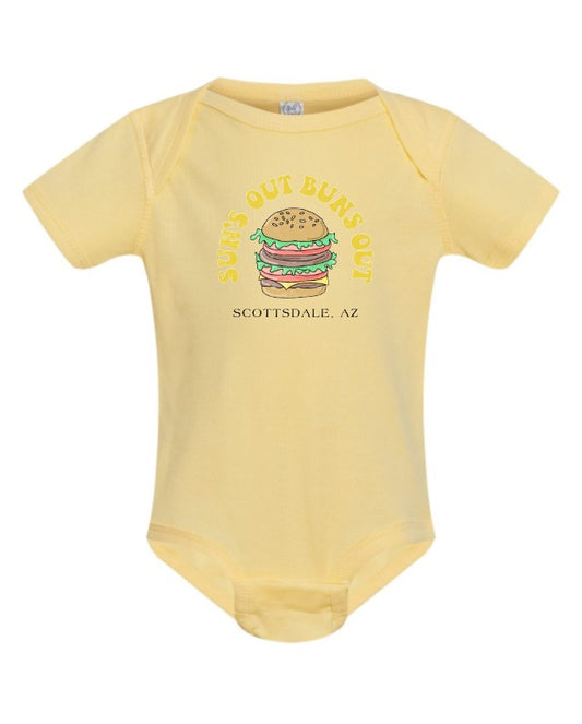 Suns Out Buns Out Onesie