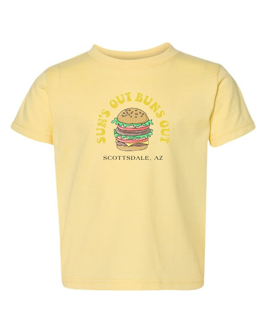 Suns Out Buns Out Toddler Tee